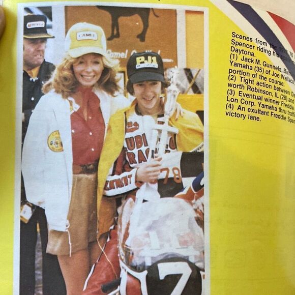 NASCAR Daytona 200 1979 Program w/patch 38th annual - Picture 8 of 9